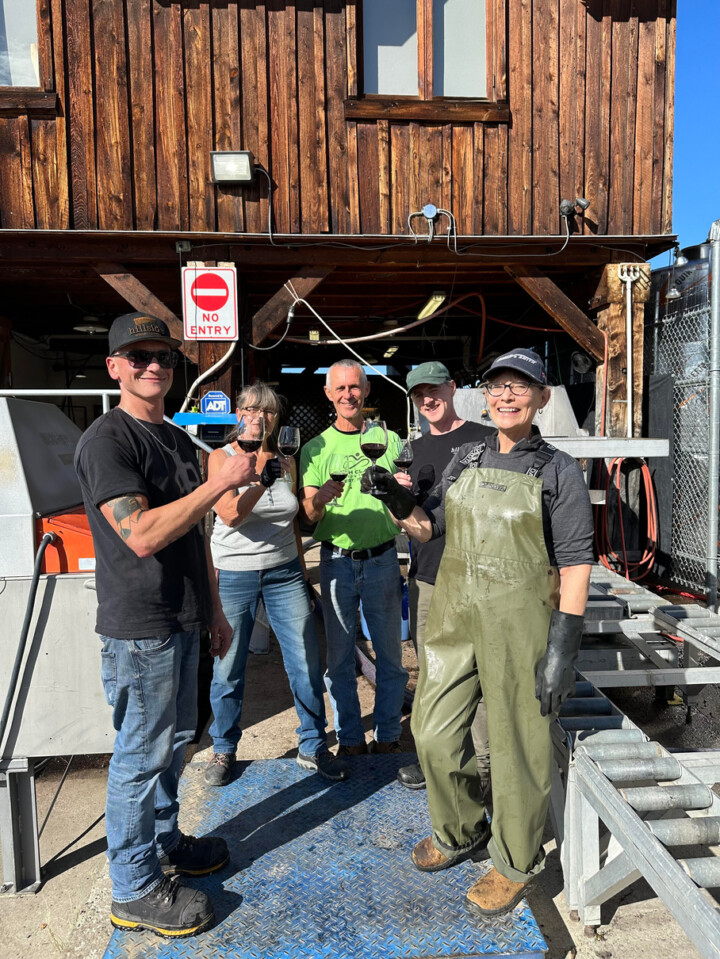 2023 harvest at Hillside Winery